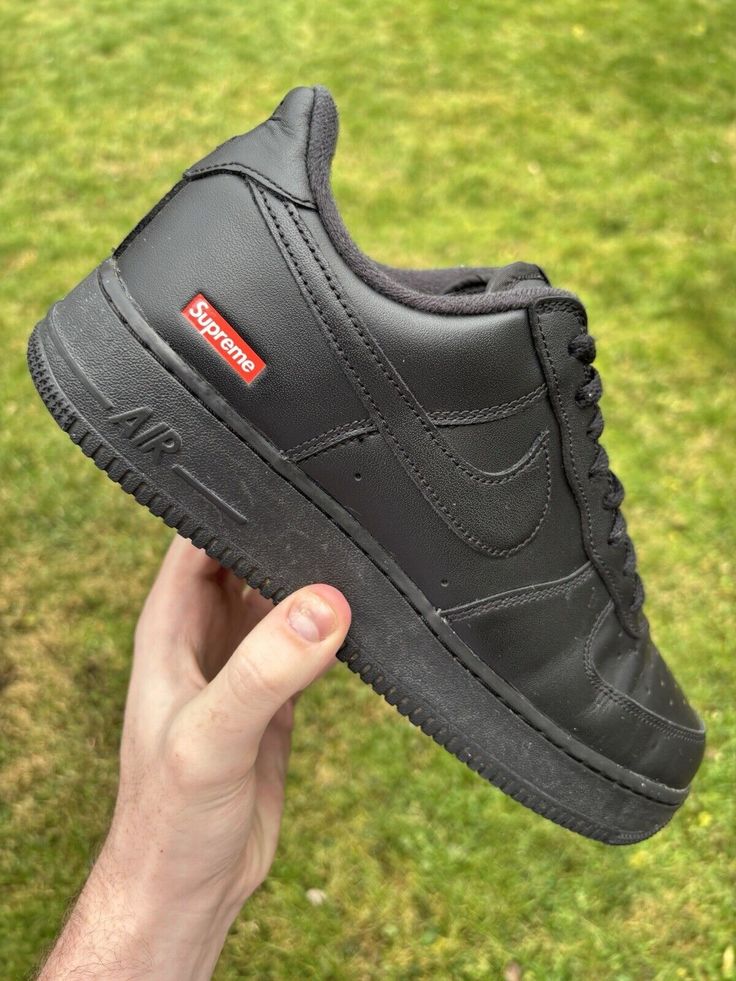 Nike Air Force 1 Low ¨Supreme¨ Black