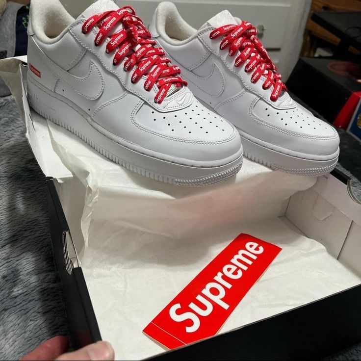 Nike Air Force 1 Low ¨Supreme¨ White